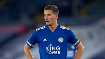 Dennis Praet of Leicester City (Photo by Visionhaus)
