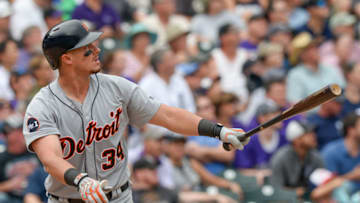 DENVER, CO - AUGUST 30: James McCann (Photo by Dustin Bradford/Getty Images)
