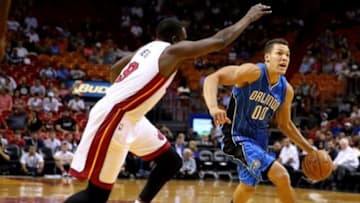 Rookie forward Aaron Gordon, the fourth-overall pick of the 2014 NBA Draft, has impressed the Orlando Magic so far Mandatory Credit: Robert Mayer-USA TODAY Sports
