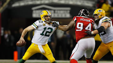 ATLANTA, GA - JANUARY 22: Aaron Rodgers