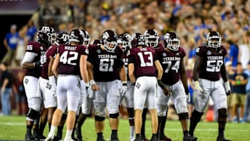 Texas A&M football Mandatory Credit: Maria Lysaker-USA TODAY Sports