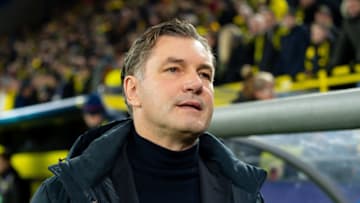 Michael Zorc was unhappy with the VAR call to give the handball against Borussia Dortmund (Photo by DeFodi Images via Getty Images)