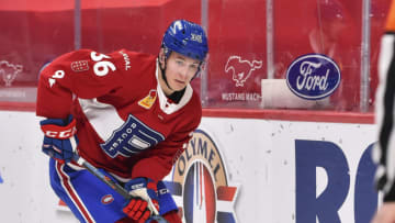 MONTREAL, QC - FEBRUARY 19: Gianni Fairbrother (Photo by Minas Panagiotakis/Getty Images)