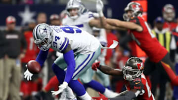 Randy Gregory #94 of the Dallas Cowboys. (Photo by Ronald Martinez/Getty Images)