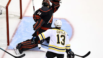 Boston Bruins, Charlie Coyle #13 (Photo by Elsa/Getty Images)