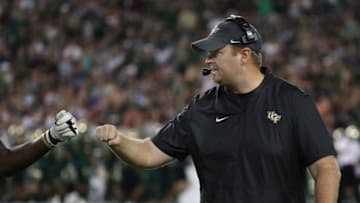 Nov 23, 2018; Tampa, FL, USA; UCF Knights head coach Josh Heupel during the second half at Raymond James Stadium. Mandatory Credit: Kim Klement-USA TODAY Sports
