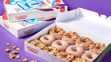 Krispy Kreme Cinnamon Milk Glazed Collection, photo provided by Krispy Kreme