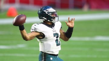 Jalen Hurts (Mandatory Credit: Mark J. Rebilas-USA TODAY Sports)