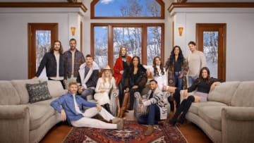 WINTER HOUSE -- Season:3 -- Pictured: (l-r) Alex Propson, Jason Cameron, Kyle Cooke, Kory Keefer, Casey Craig, Jordan Emanuel, Brian Benni, Katie Flood, Danielle Olivera, Tom Schwartz, Malia White -- (Photo by: Rodolfo Martinez/Stephanie Diani/Bravo)