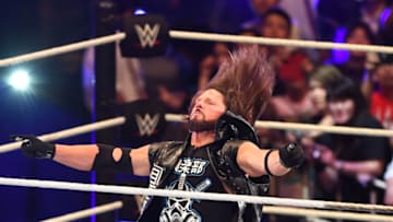TOKYO,JAPAN - JUNE 28: AJ Styles enters the ring during the WWE Live Tokyo at Ryogoku Kokugikan on June 28, 2019 in Tokyo, Japan. (Photo by Etsuo Hara/Getty Images)