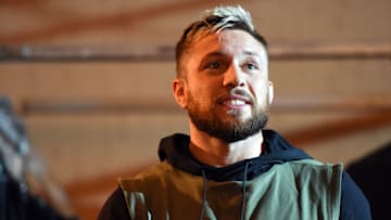 LAS VEGAS, NV - FEBRUARY 05: MMA fighter Lance Palmer stands backstage during the UFC Fight Night weigh-in at the MGM Grand Conference Center on February 5, 2016 in Las Vegas, Nevada. (Photo by Jeff Bottari/Zuffa LLC/Zuffa LLC via Getty Images)
