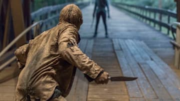 Danai Gurira as Michonne - The Walking Dead _ Season 9, Episode 9 - Photo Credit: Jackson Lee Davis/AMC
