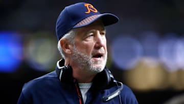 NEW ORLEANS, LA - OCTOBER 29: Head coach John Fox of the Chicago Bears looks on as his team takes on the New Orleans Saints at the Mercedes-Benz Superdome on October 29, 2017 in New Orleans, Louisiana. (Photo by Chris Graythen/Getty Images)