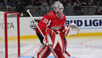 Ilya Samsonov, Washington Capitals Mandatory Credit: Gary A. Vasquez-USA TODAY Sports