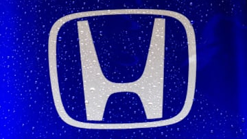 MONTMELO, SPAIN - FEBRUARY 28: Honda logo on the Scuderia Toro Rosso STR13 during day three of F1 Winter Testing at Circuit de Catalunya on February 28, 2018 in Montmelo, Spain. (Photo by Peter Fox/Getty Images)