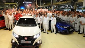 First Honda Civic Type R's Rolling Off Assembly Lines In UK