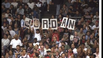 LA Clippers Michael Jordan (Mandatory Credit: J. D. Cuban /Allsport)