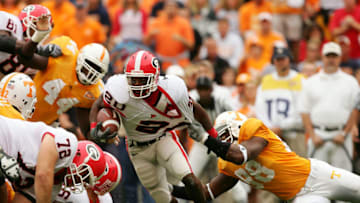 KNOXVILLE, TN - OCTOBER 8: Thomas Brown #20 (Photo by Streeter Lecka/Getty Images)