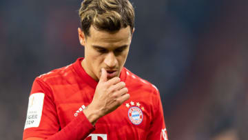 Philippe Coutinho in action for Bayern Munich. Germany. (Photo by Max Maiwald/DeFodi Images via Getty Images)