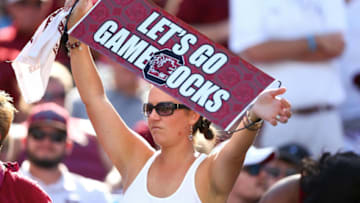 South Carolina football fan. Mandatory Credit: Jeremy Brevard-USA TODAY Sports