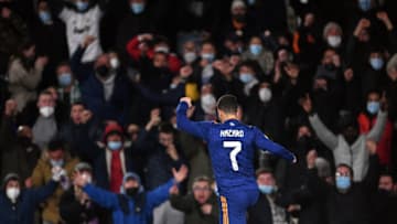 Real Madrid, Eden Hazard (Photo by Aitor Alcalde/Getty Images)