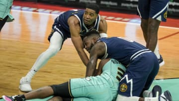 JaMychal Green, Paul Millsap, Chicago Bulls Mandatory Credit: Jim Dedmon-USA TODAY Sports