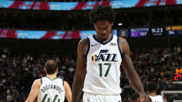 Ed Davis, Utah Jazz. (Photo by Melissa Majchrzak/NBAE via Getty Images)