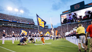 The Auburn defense had another flag-flying day against Southern Miss. (Photo by Michael Chang/Getty Images)