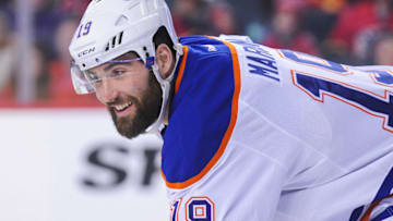 CALGARY, AB - JANUARY 21: Patrick Maroon. (Photo by Derek Leung/Getty Images)
