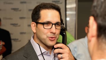 NEW YORK, NY - SEPTEMBER 11: Sports Writer Adam Schefter attends the Annual Charity Day Hosted By Cantor Fitzgerald And BGC at the Cantor Fitzgerald Office on September 11, 2013 in New York, United States. (Photo by Jeff Schear/Getty Images for Cantor Fitzgerald)