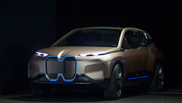 LOS ANGELES, CA - NOVEMBER 28: The BMW Vision iNEXT debuts during the auto trade show, AutoMobility LA, at the Los Angeles Convention Center on November 28, 2018 in Los Angeles, California. More than 50 vehicles will debut during AutoMobility LA, which precedes the LA Auto Show, open to the public December 1 through 10. (Photo by David McNew/Getty Images)