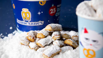 Auntie Anne's Holiday offerings, photo provided by Auntie Anne