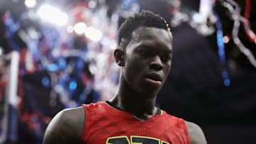 WASHINGTON, DC - APRIL 26: Dennis Schroder