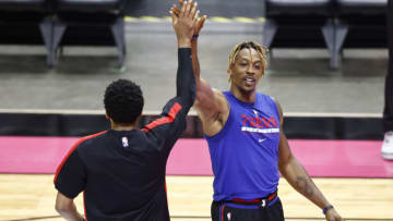 Dwight Howard, Tobias Harris, Sixers (Photo by Michael Reaves/Getty Images)