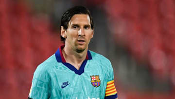 : Lionel Messi of FC Barcelona l. (Photo by David Ramos/Getty Images)
