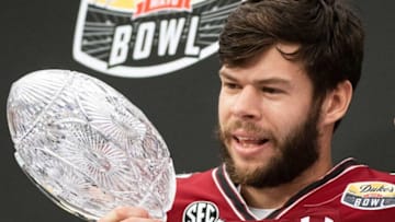 South Carolina football's all-time leading scorer Parker White. Mandatory Credit: Syndication: The Greenville News