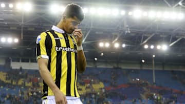 Dominic Solanke during the Dutch Eredivisie match between Vitesse and ADO Den Haag at the Gelredome on april 9, 2016 in Arnhem, the Netherlands(Photo by VI Images via Getty Images)