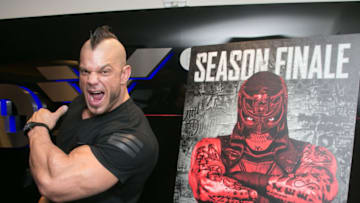 LOS ANGELES, CA - OCTOBER 17: Brian Cage attends El Rey Network's "Lucha Underground" Season 3 Finale 4DX Screening at Regal LA Live Stadium 14 on October 17, 2017 in Los Angeles, California. (Photo by Gabriel Olsen/FilmMagic)