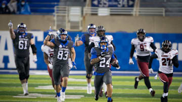 Kentucky Wildcats running back Chris Rodriguez Jr. (Credit: Arden Barnes-USA TODAY Sports)