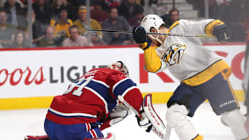 Feb 10, 2018; Montreal, Quebec, CAN; Montreal Canadiens Carey Price Mandatory Credit: Jean-Yves Ahern-USA TODAY Sport