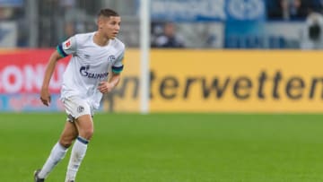 SINSHEIM, GERMANY - OCTOBER 20: Amine Harit of FC Schalke 04 controls the ball during the Bundesliga match between TSG 1899 Hoffenheim and FC Schalke 04 at PreZero-Arena on October 20, 2019 in Sinsheim, Germany. (Photo by TF-Images/Getty Images)