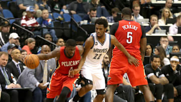 MINNEAPOLIS, MN - APRIL 13: James Ennis (Photo by Adam Bettcher/Getty Images)