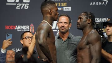 Israel Adesanya vs. Jared Cannonier (photo by Amy Kaplan/FanSided)