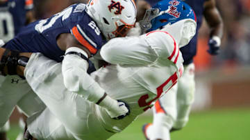 Auburn football offered a 4-star DL from Arizona that Ohio State is the favorite to land. (Photo by Michael Chang/Getty Images)