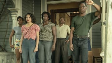 Naomi Mack, Jurnee Smollett, Wunmi Mosaku, Keon Mitchell, and Jonathan Majors in Lovecraft Country Season 1, Episode 3 - Courtesy of Eli Joshua Ade/HBO