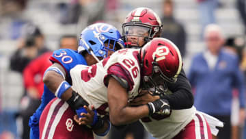 Oklahoma Sooners quarterback Caleb Williams. (Jay Biggerstaff-USA TODAY Sports)