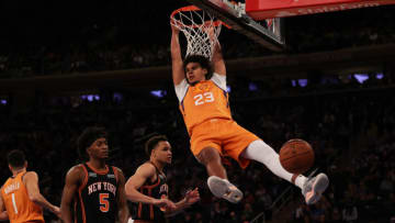 Phoenix Suns, Cameron Johnson. (Photo by Elsa/Getty Images)