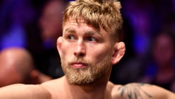 STOCKHOLM, SWEDEN - JUNE 01: Alexander Gustafsson of Sweden prepares to enter the Octagon prior to his light heavyweight bout against Anthony Smith during the UFC Fight Night event at Ericsson Globe on June 1, 2019 in Stockholm, Sweden. (Photo by Jeff Bottari/Zuffa LLC/Zuffa LLC via Getty Images)