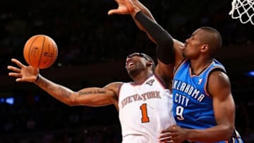 Mar. 7, 2013; New York, NY, USA; New York Knicks power forward Amar