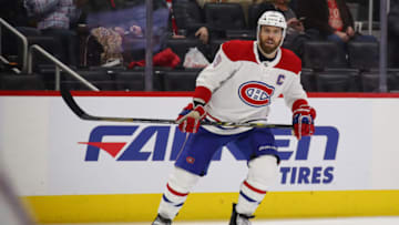 DETROIT, MICHIGAN - FEBRUARY 18: Shea Weber #6 of the Montreal Canadiens. (Photo by Gregory Shamus/Getty Images)